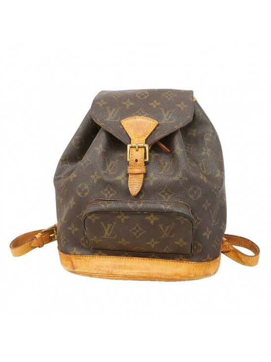 Louis Vuitton Backpack Monogram Montsouris MM Brown main image 6